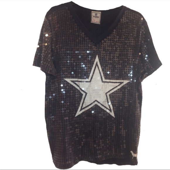 Victoria Secret Pink Dallas Cowboys Bling Jersey - Picture 3 of 5